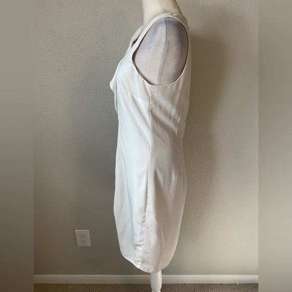 NWT Sachin + Babi Ivy Asymmetrical Neckline Sheath Dress Size 8 - Picture 2 of 12